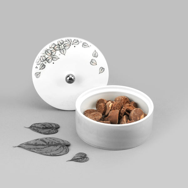 Small Date Bowl From Lilac - Grey