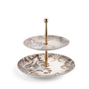 2 Tier  Serving Set  From Harir - Brown