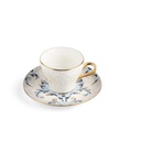 Tea Porcelain Set 12 Pcs From Harir -Blue