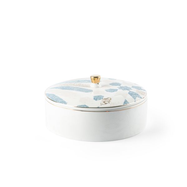 Medium Date Bowl From Amal - Blue