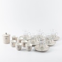 Tea And Arabic Coffee Set From Rossete - Beige