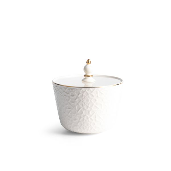  Medium Porcelain Vase From Crown - Gold