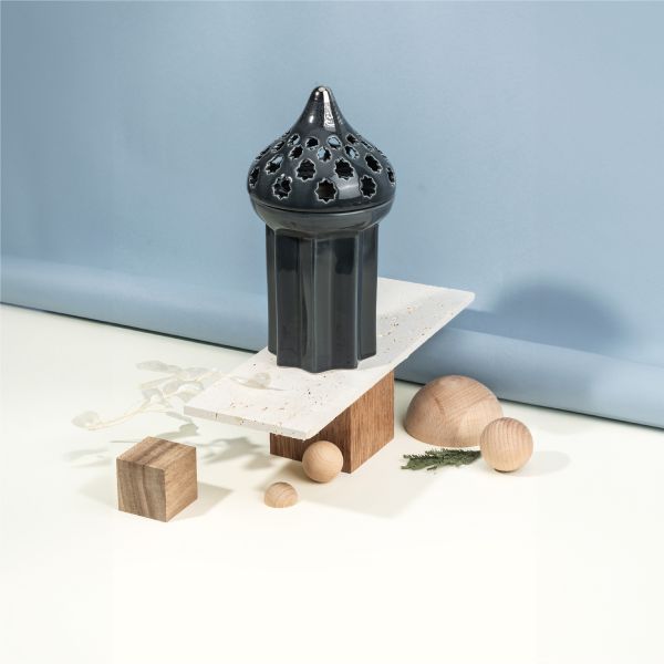 Luxury Incense Burner From Diwan -  Blue