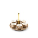 Arabic Coffee Set With Cup Holder From Diwan -  Coffee