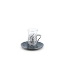 Tea Glass Set 12 Pcs From Diwan -  Blue