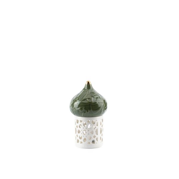 Small Electronic Candle From Diwan -  Green