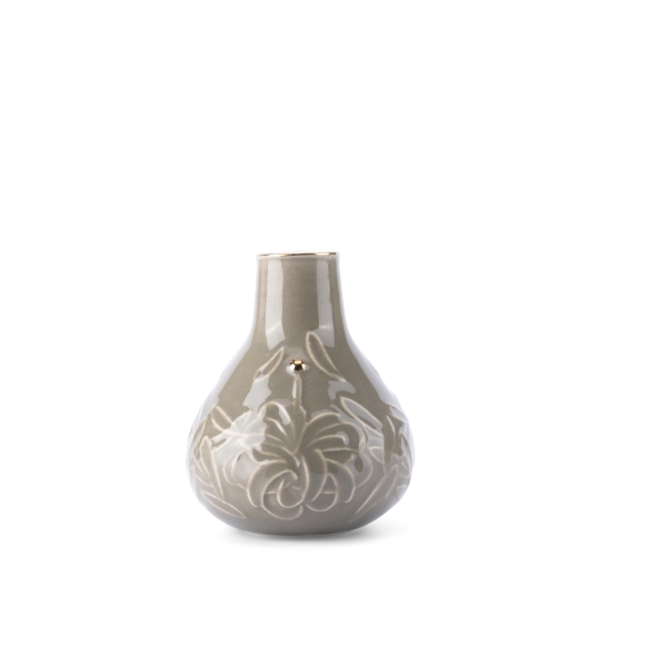 Flower Vase From Queen - Grey