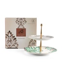 2 Tier  Serving Set  From Harir - Green