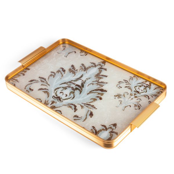 Aluminium Tray From Harir - Brown