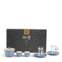 Tea And Arabic Coffee Set 19Pcs From Joud - Blue