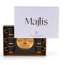 Turkish  Coffee Set 12Pcs From Majlis - Black