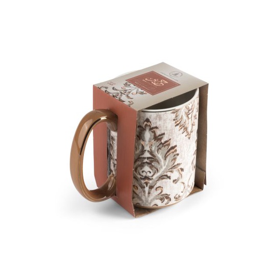 [GY1411] Singel Mug From Harir - Brown