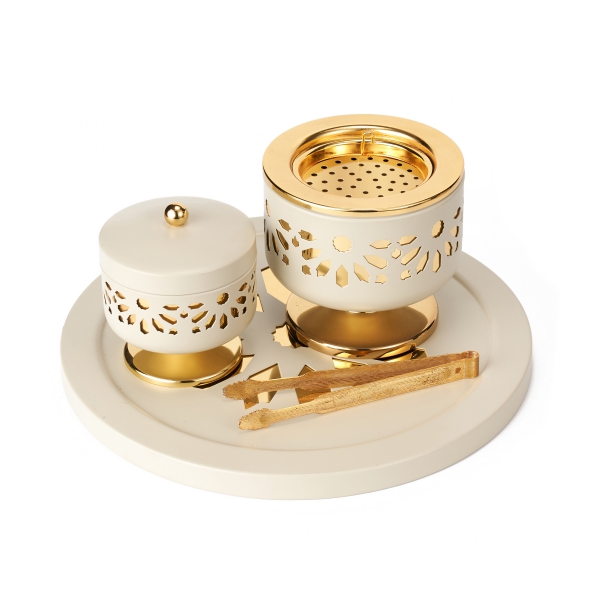 White - Incense Burners From Ikram